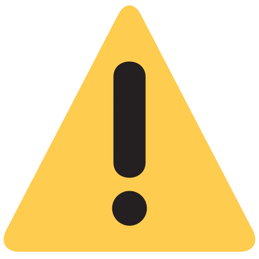 warning