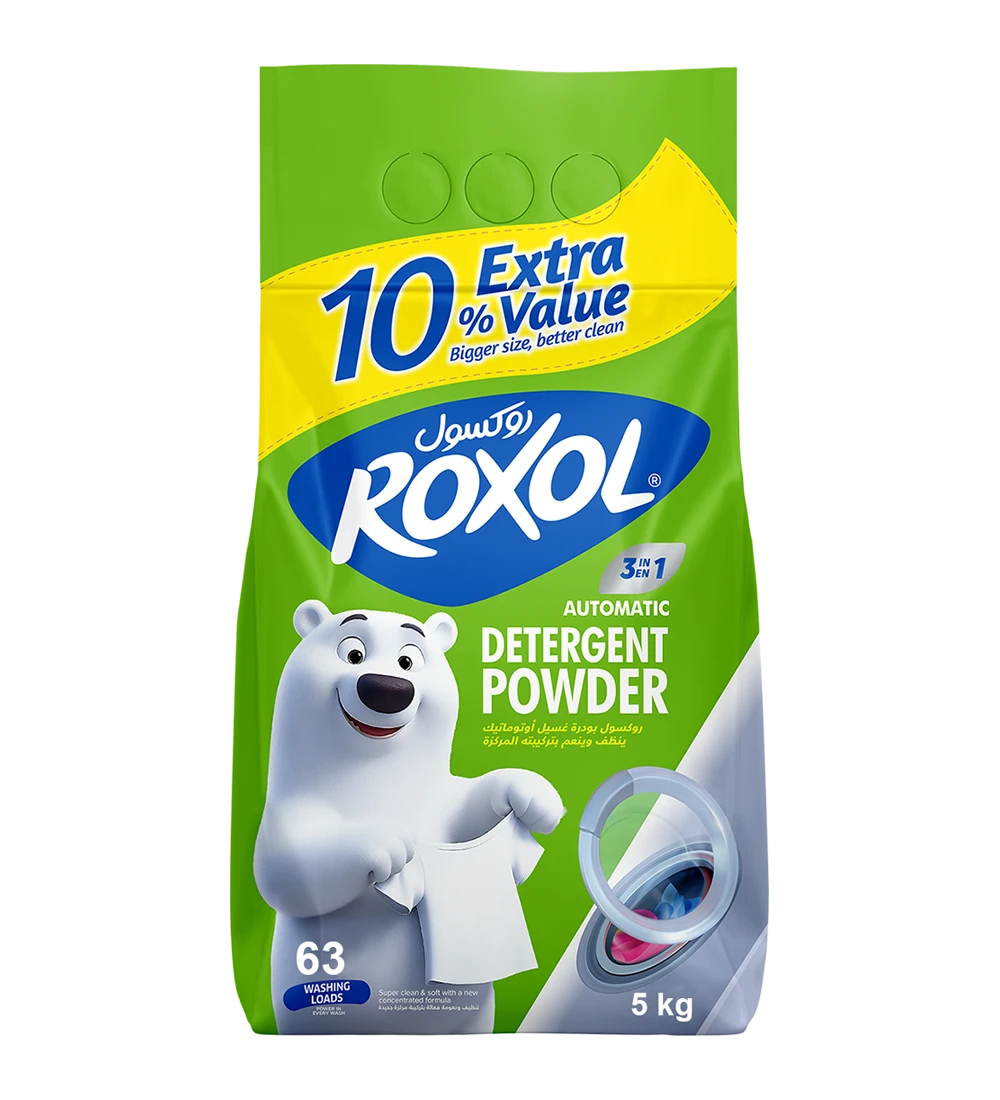 روكسول مسحوق غسيل اتوماتيك  5 كغم